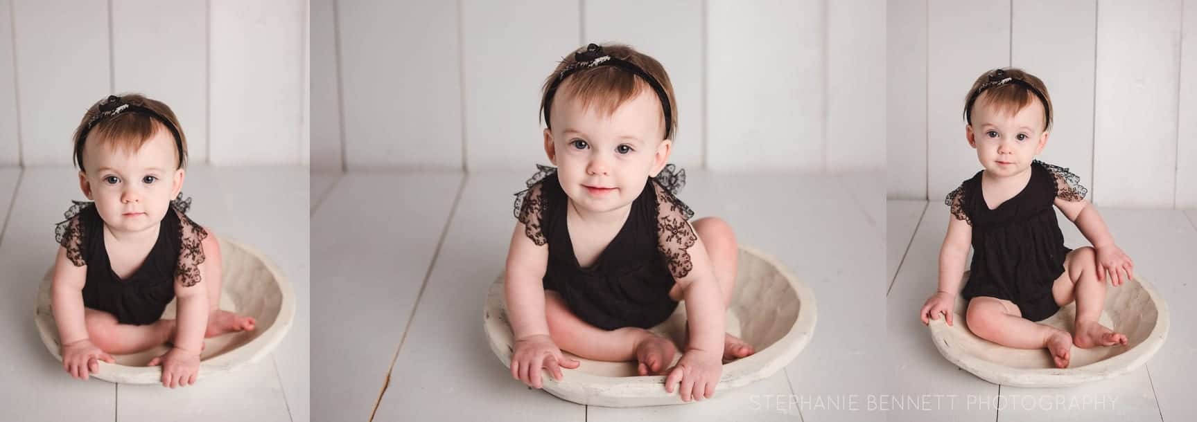 1 year old girl photography session faribault mn