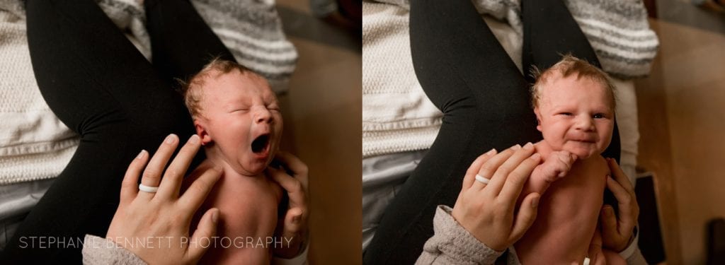 newborn photography session hospital | fresh 48 | owatonna Northfield MN