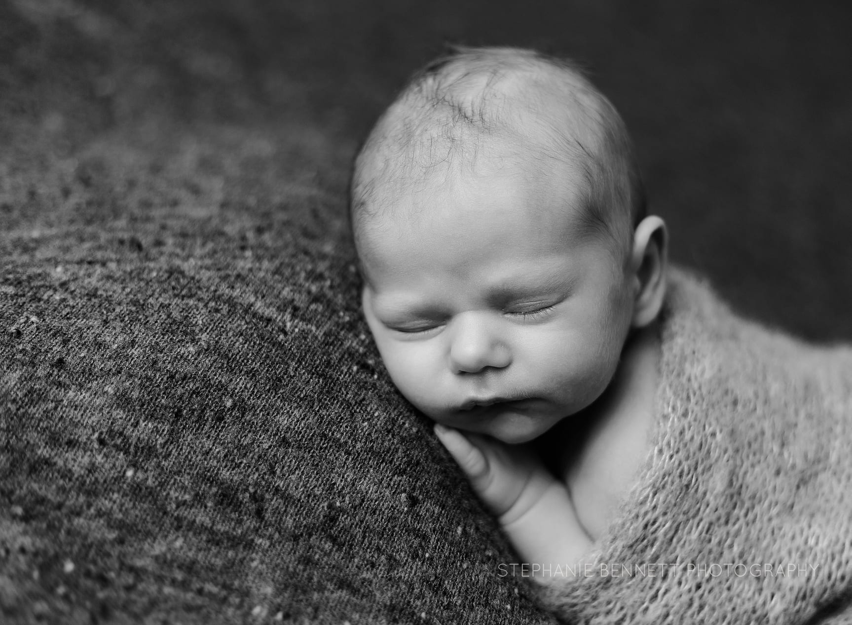 Newborn Photography Session Faribault MN Baby
