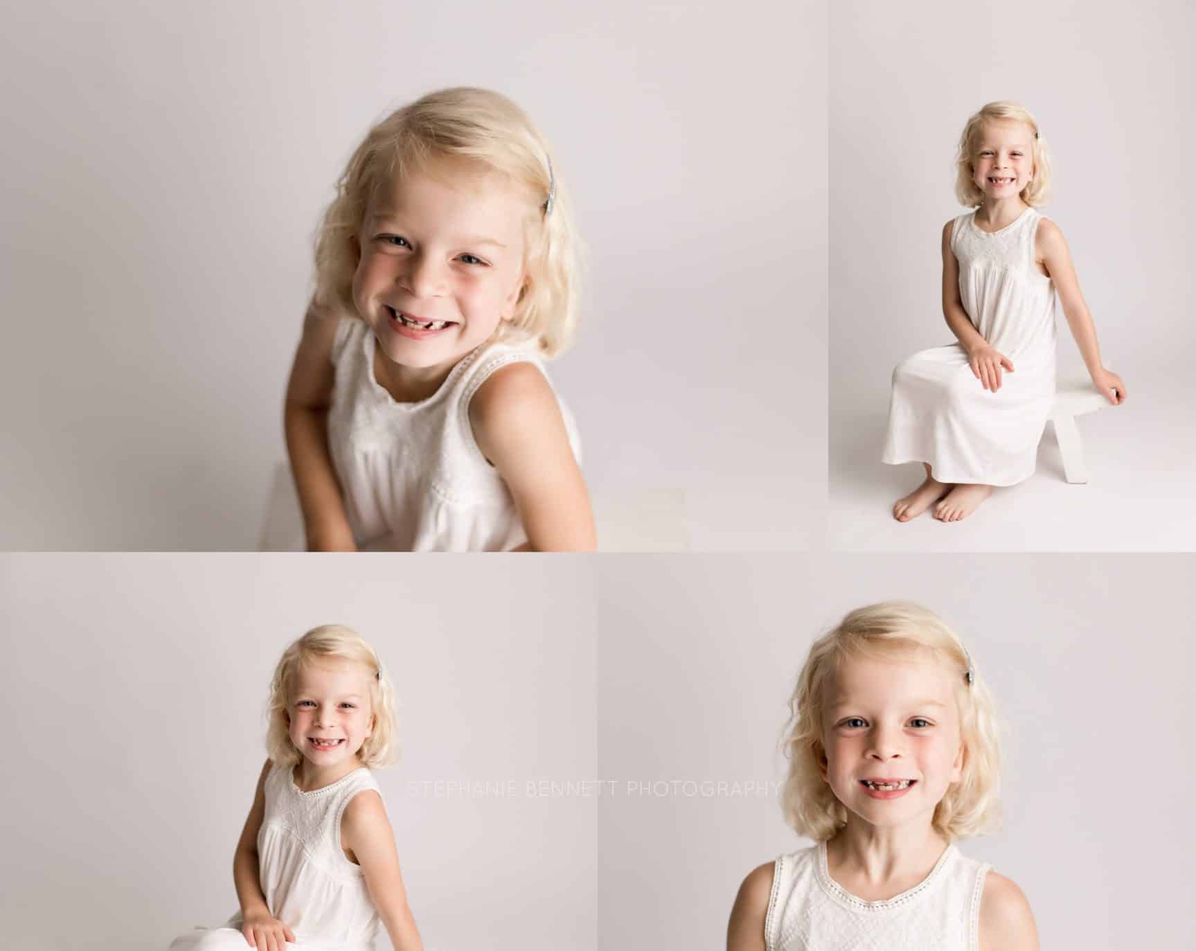 Minneapolis child photography studio session