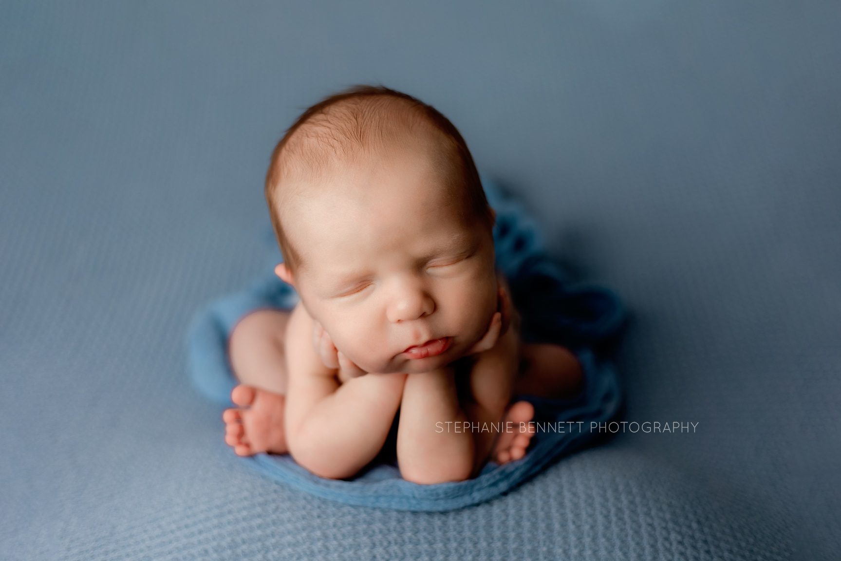 prep baby for a newborn photography session