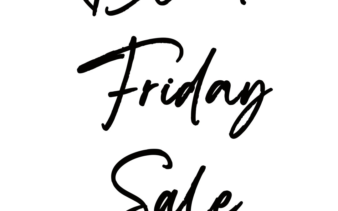 BLACK FRIDAY PHOTOGRAPHY SALE | MINI SESSIONS
